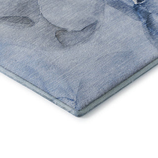 Premium Machine Washable Mayfield AMF521 Blue 9' x 12' Rug