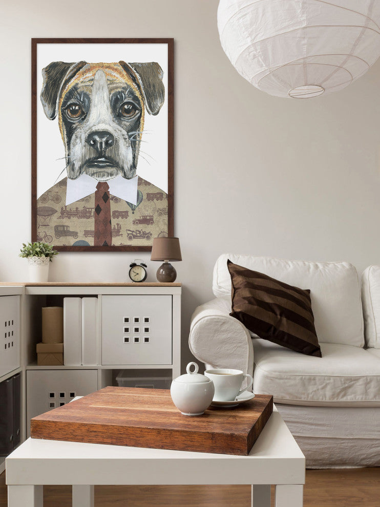 "Business Class" Framed Painting Print, 20"x30"