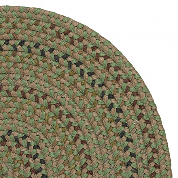 Colonial Mills Rug Winfield Green Round, 9x9