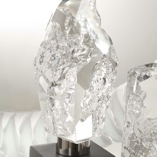Uttermost Crystal Peak Sculptures Set of 2