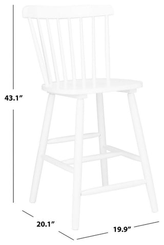 Safavieh Galena Counter Stool, White