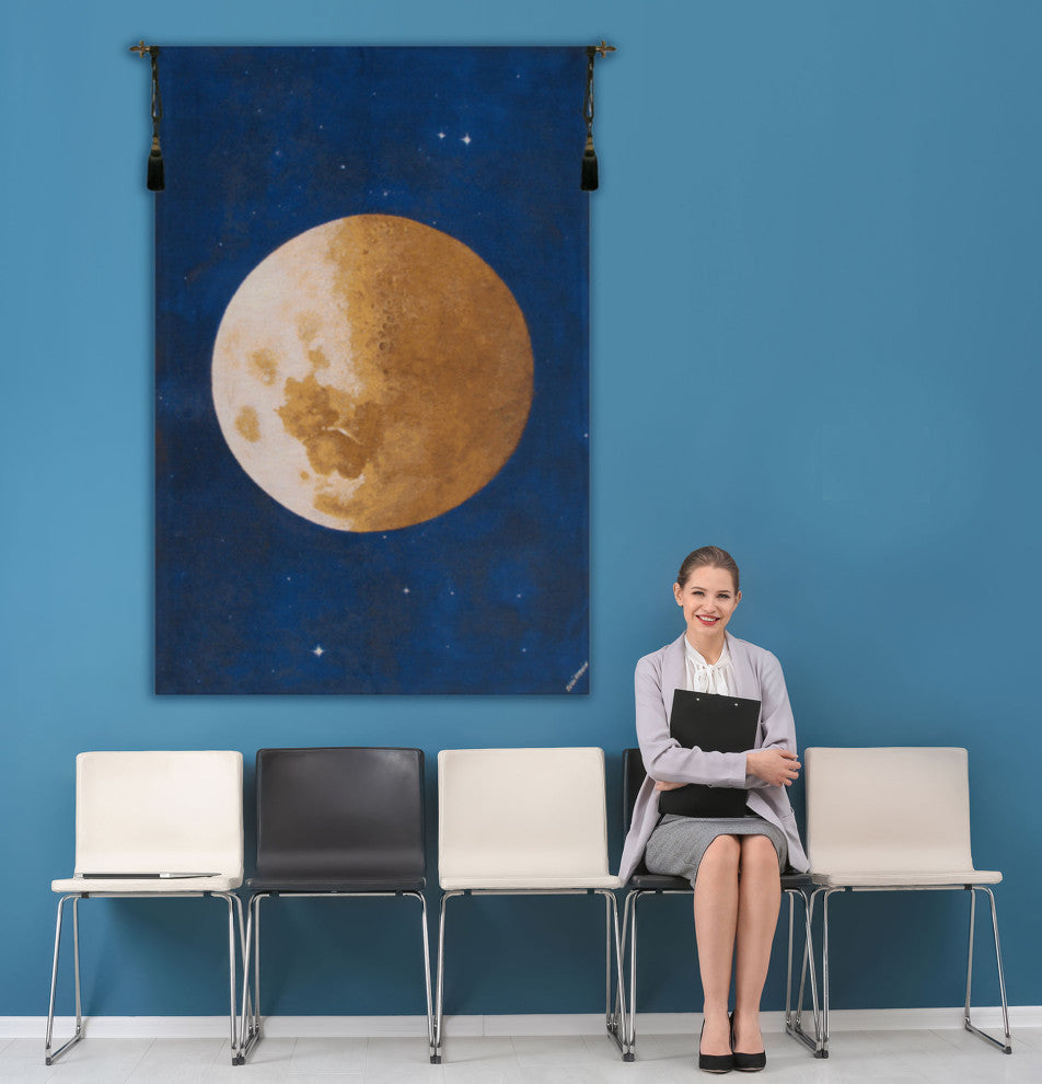 Lune Moon Belgian Wall Tapestry