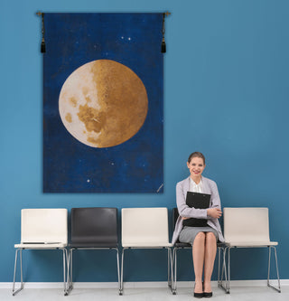 Lune Moon Belgian Wall Tapestry