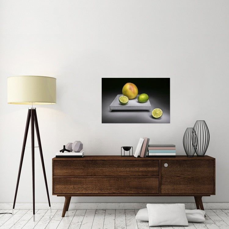 "Citrus Family" Stretched Canvas Giclee by Christophe Verot, 36x24"