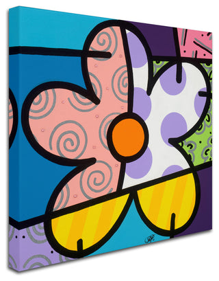 Roberto Rafael 'Big Flower IV' Canvas Art