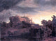 Rembrandt Van Rijn Landscape with a Castle, 21"x28" Gallery Wrapped Canvas