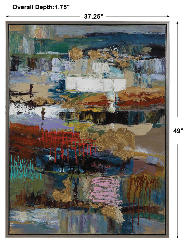 Uttermost Fiesta Hand Painted Canvas