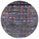 Ahgly Company Indoor Round Mid-Century Modern Area Rugs, 6' Round