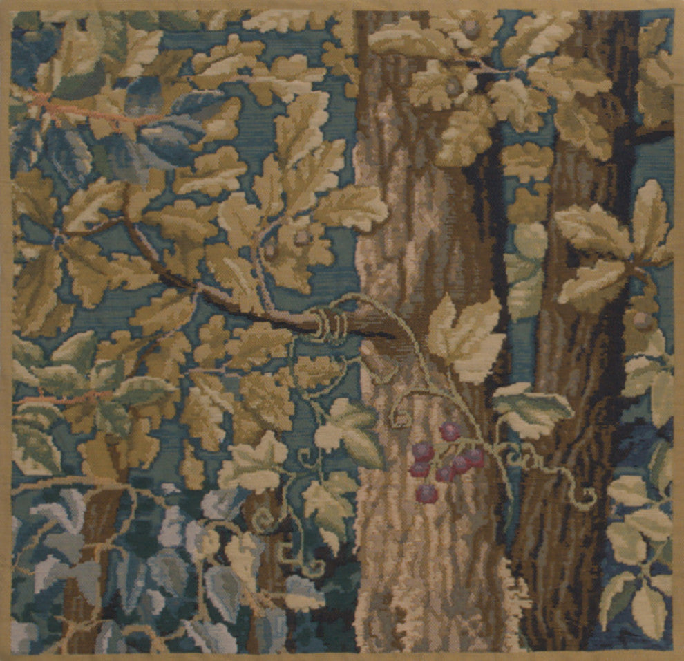 Wawel Timberland Leaves Decorative Couch Pillow Cover