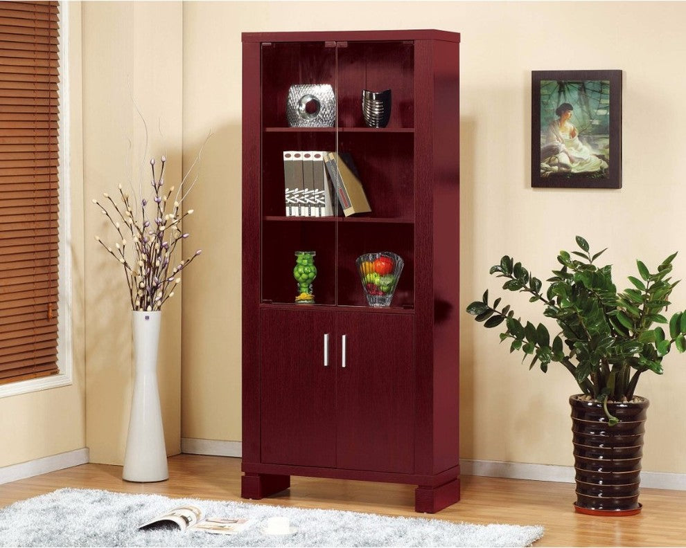 Spacious Bookcase With 2 Adjustable Shelves.
