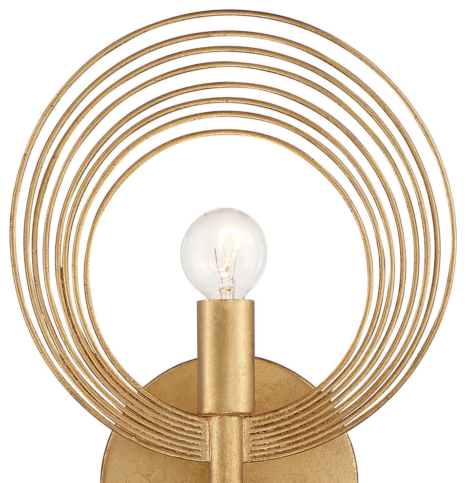 Doral 2 Light Renaissance Gold Wall Mount