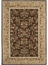 Safavieh Total Performance Tlp721C Rug, Brown/Green, 9'x12'