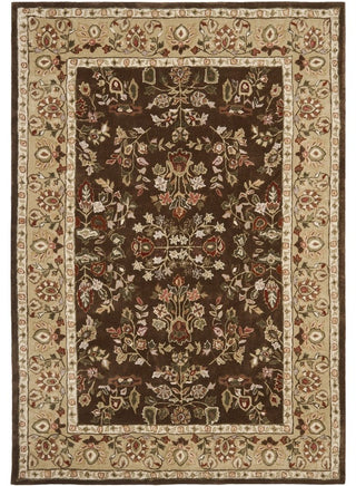 Safavieh Total Performance Tlp721C Rug, Brown/Green, 9'x12'