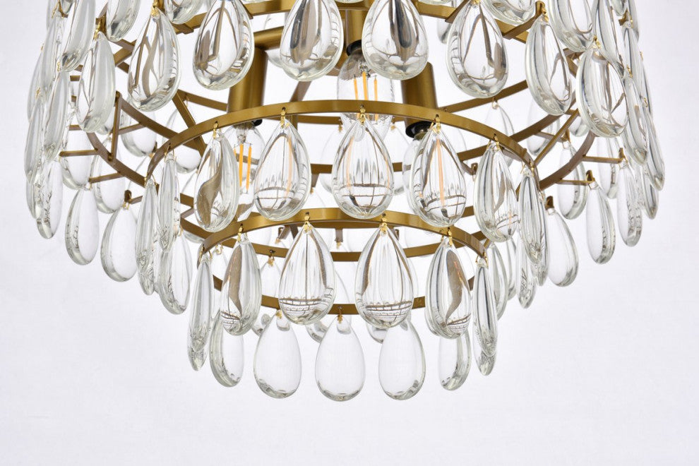 Murphy 16" Pendant, Brass