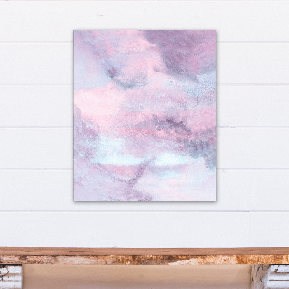 Purple Watercolor 20x24 Canvas Wall Art