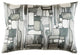 Surya Natural Affinity NTA-005 13"x19" Pillow Kit, Green/Cream/Gray/Sea Foam