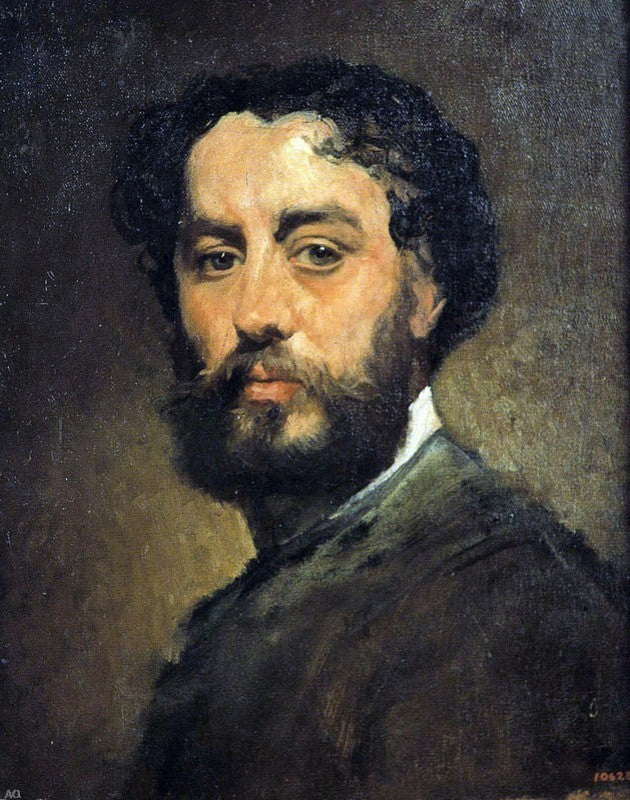 Antonio Caba Casamitjana Autorretrato, 20"x25" Wall Decal Print