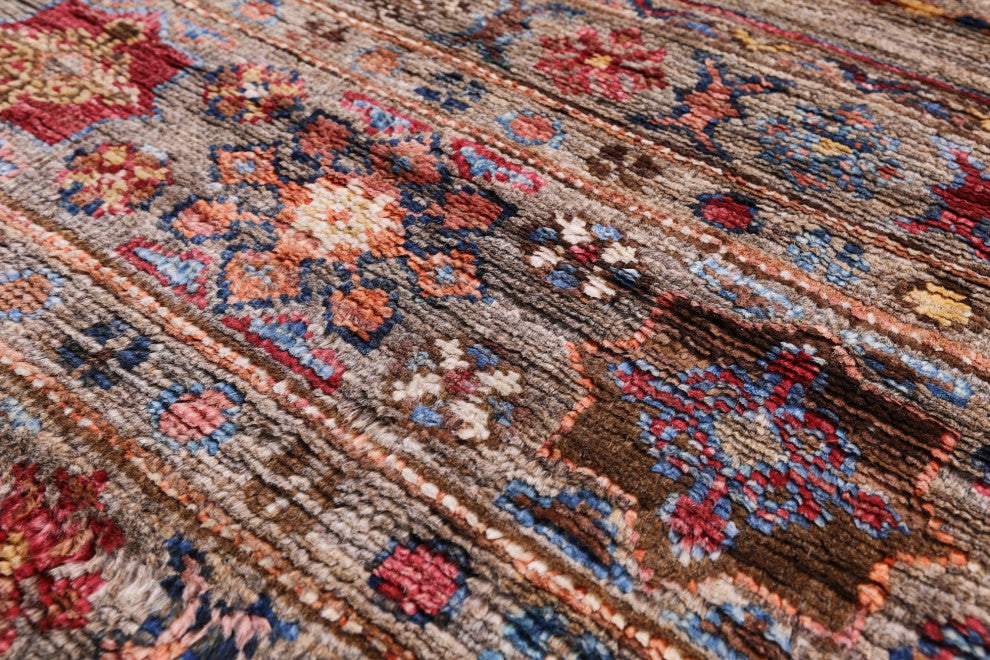 Super Kazak Khorjin Hand-Knotted Rug 3' 5" X 5' 1" Q10044