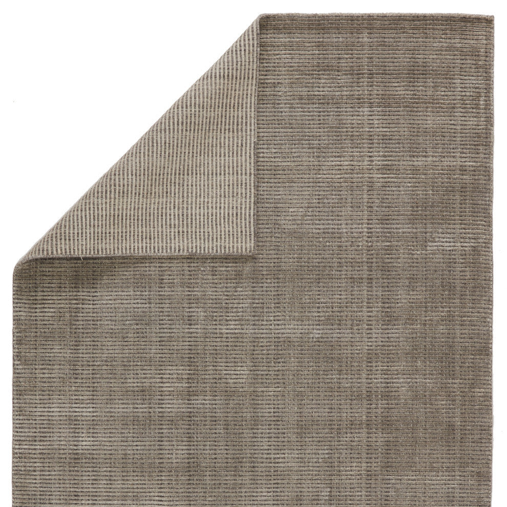 Jaipur Living Basis Handmade Solid Taupe Area Rug 9'X12'