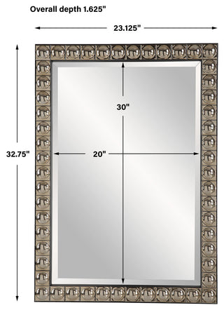 Uttermost Silvio Tiled Vanity Mirror