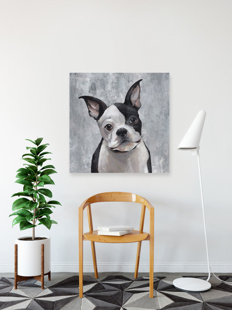 "Curious Ulysses" Painting Print on Wrapped Canvas, 32x32