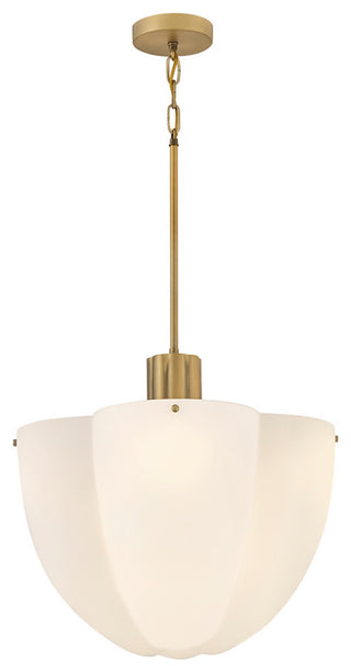Hinkley Becca Large Pendant, Heritage Brass