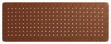 Sparta Weave Wall-Mount Vegan Leather Queen Headboard, Walnut Brown