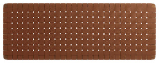 Sparta Weave Wall-Mount Vegan Leather Queen Headboard, Walnut Brown