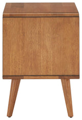 Dexter Oak Finish 2-drawer Nightstand