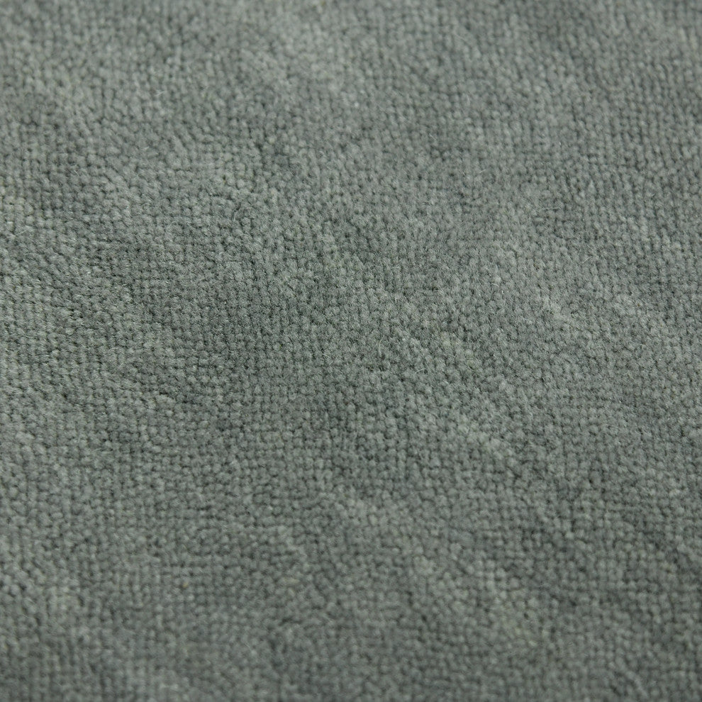 Arizona Rye Area Rug, Gray, 8' x 10', Solid