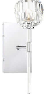 Quoizel RGA8601C One Light Bath Fixture, Polished Chrome Finish