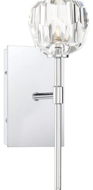 Quoizel RGA8601C One Light Bath Fixture, Polished Chrome Finish
