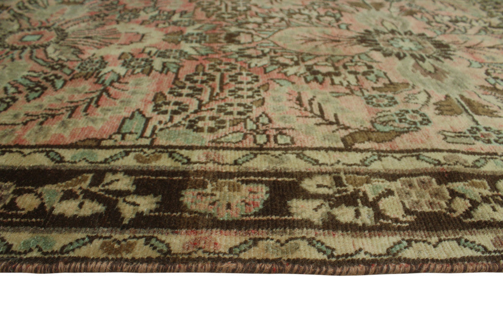 Fine Vintage Distressed Dexther Rust Rug