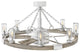 Hinkley Sawyer 36``with 28``Ceiling Fan 902928FMW-LWD