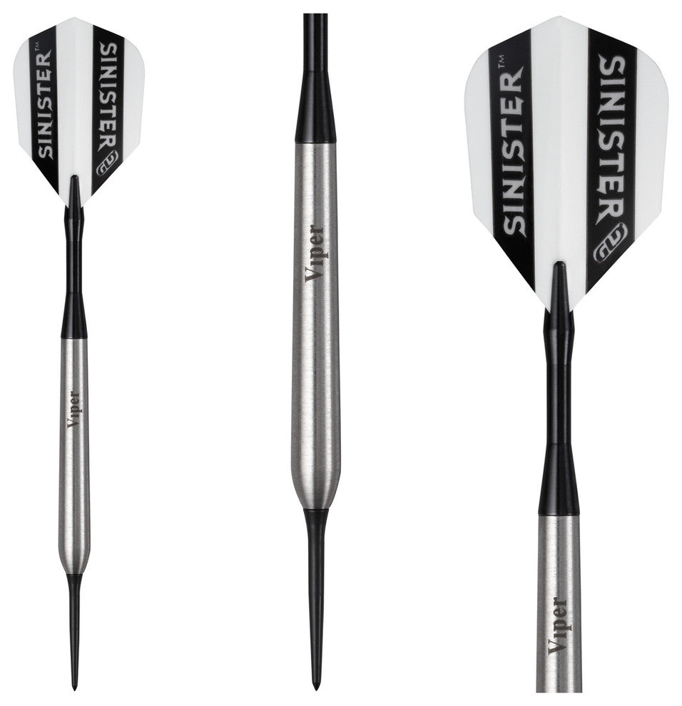 Viper Sinister Tungsten Steel Tip Darts, 25 Grams