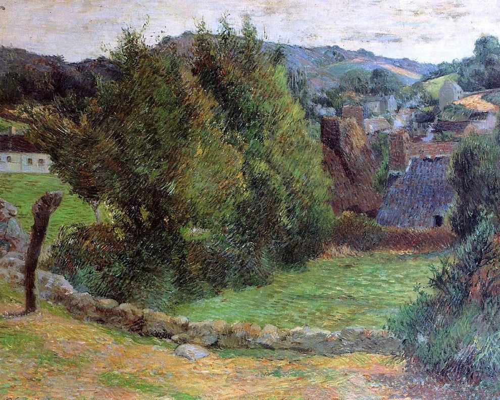 Paul Gauguin Mount Sainte-Marguerite from near the Presbytery