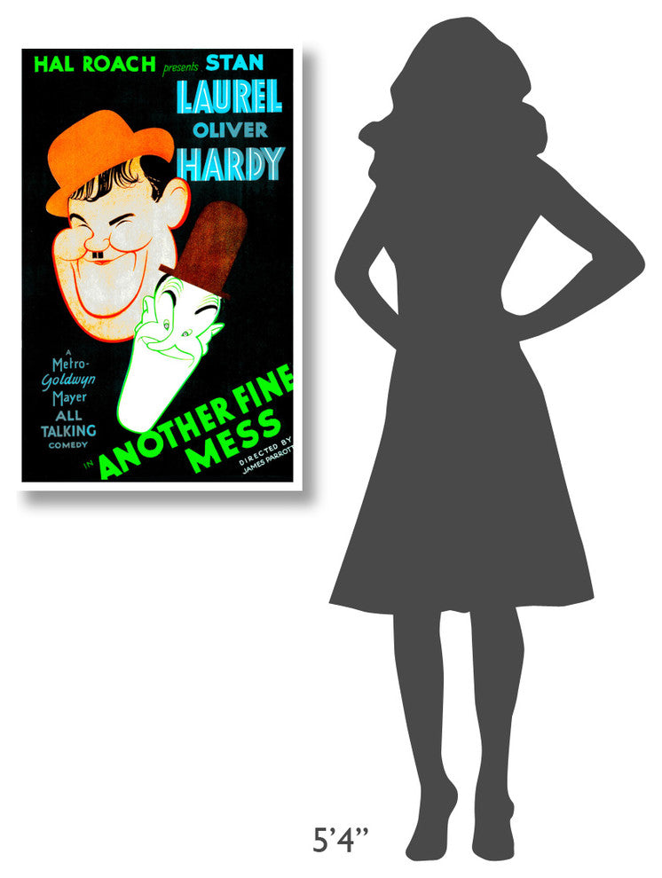 Laurel and Hardy, Another Fine Mess With Laurel and Hardy, 23x36