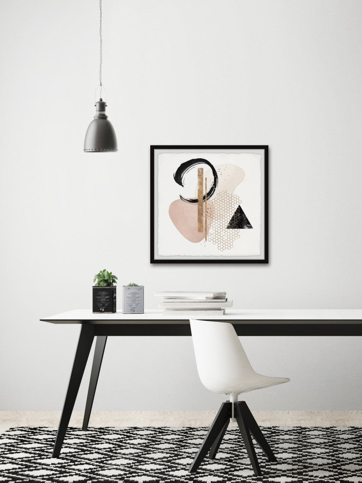 "The Cosmic Object" Framed Painting Print, 12x12