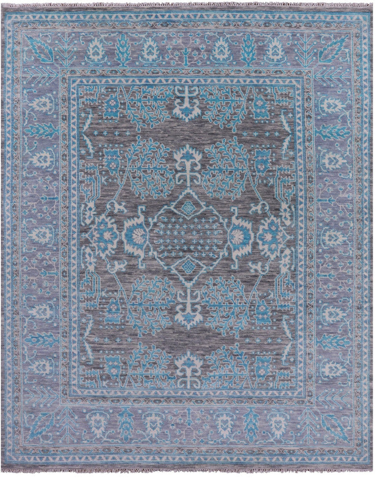Turkish Oushak Handmade Wool Rug 8' 1" X 10' 0" - Q15864