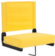 Grandstand Comfort Seats by Flash with Ultra-Padded Seat, Yellow