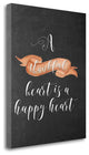 "A Thankful Heart" By Tara Moss, Giclee Print on Gallery Wrap Canvas