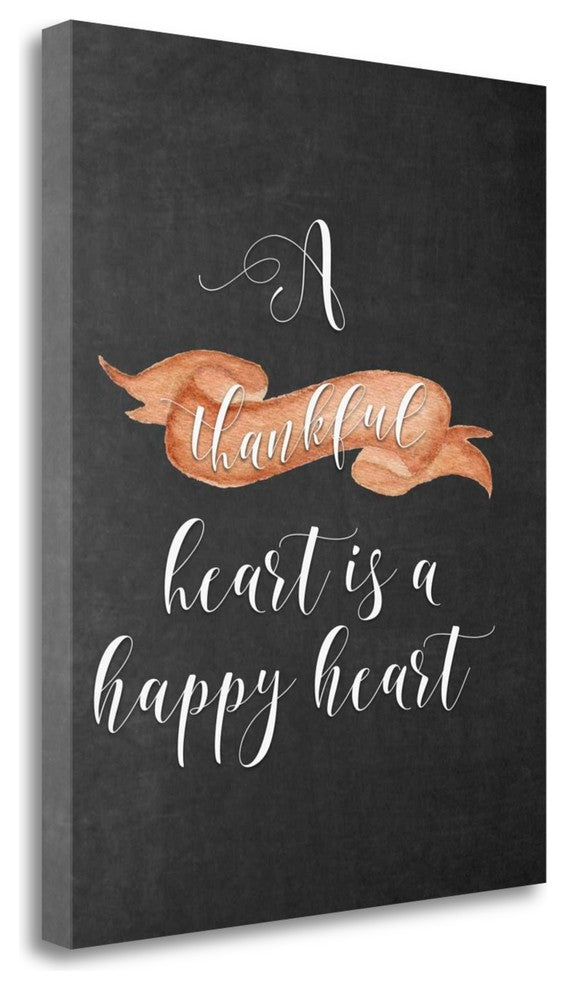 "A Thankful Heart" By Tara Moss, Giclee Print on Gallery Wrap Canvas