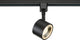 Nuvo LED Round Track Lighting Head Finish, Black