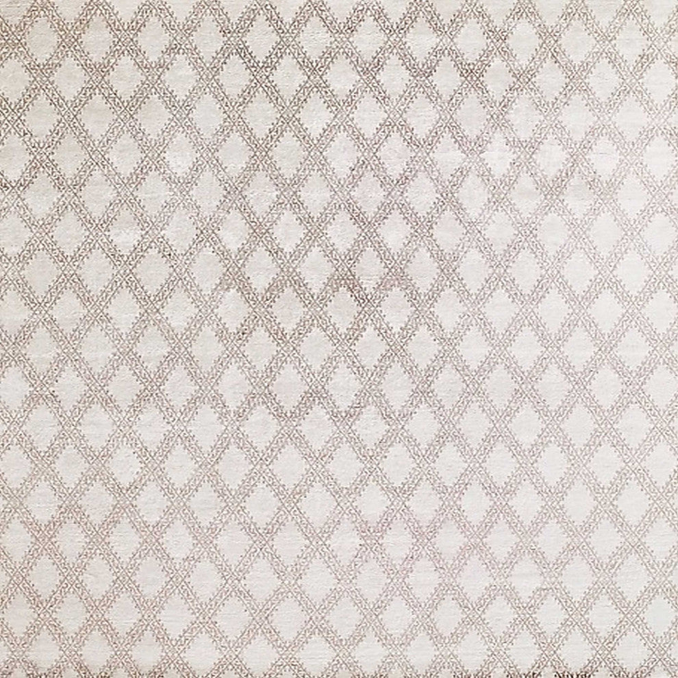 Ahgly Company Indoor Square Mid-Century Modern Area Rugs, 5' Square