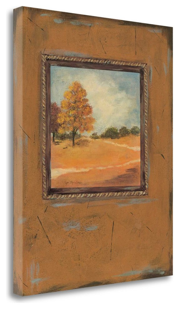 "Copper Landscape" By Jo Moulton, Giclee Print on Gallery Wrap Canvas