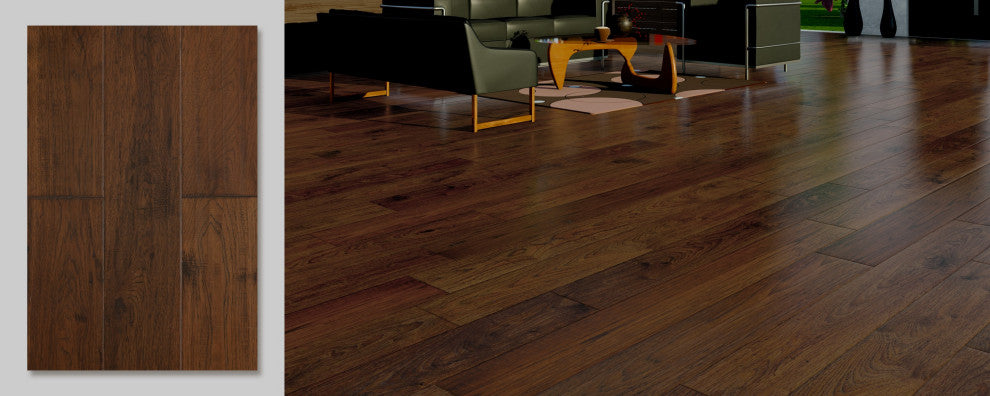 Hickory Rosewood 1/2"X7"Xrandom Length Hardwood Flooring(25.26 Sqft/Box)