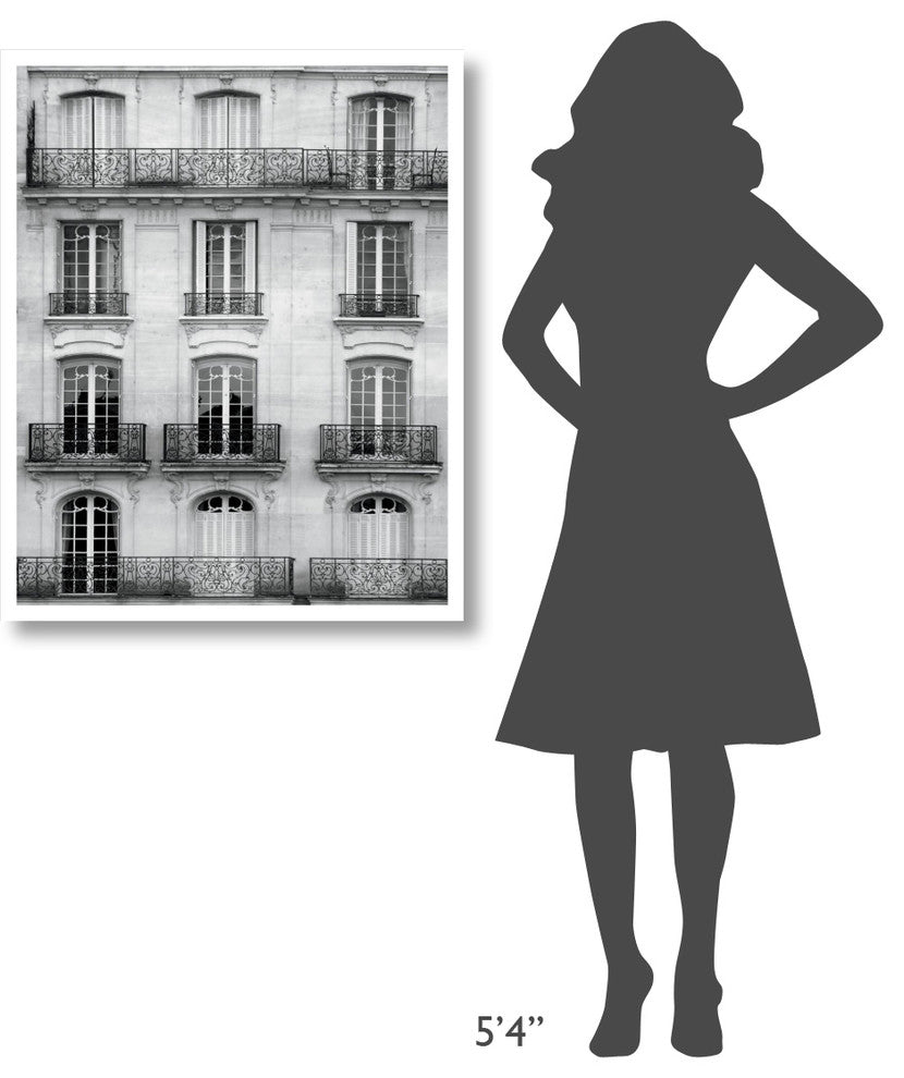 "Across the Street I" Digital Paper Print by Laura Marshall, 30"x37"