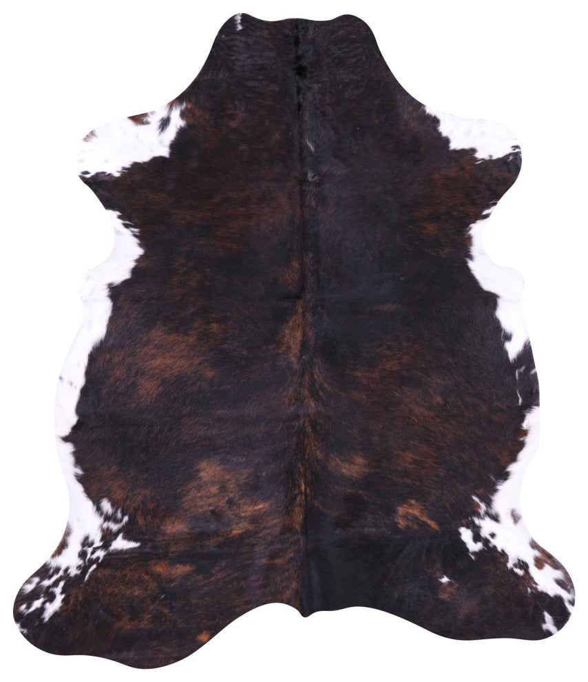 6' 7" X 5' 9" Natural Cowhide Rug C1967