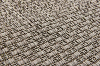 Unique Loom Beige Solid Outdoor 2' 0 x 6' 0 Runner Rug