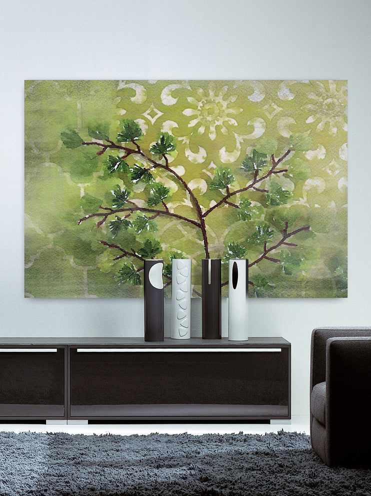 "Green Sensation II" Print on Canvas by Irena Orlov